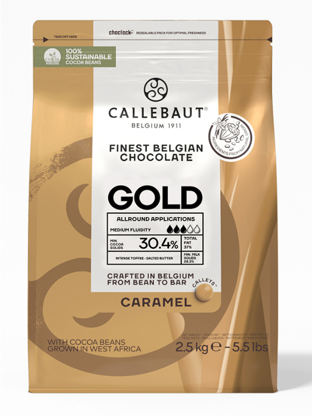 Callebaut Gold 2,5 кг